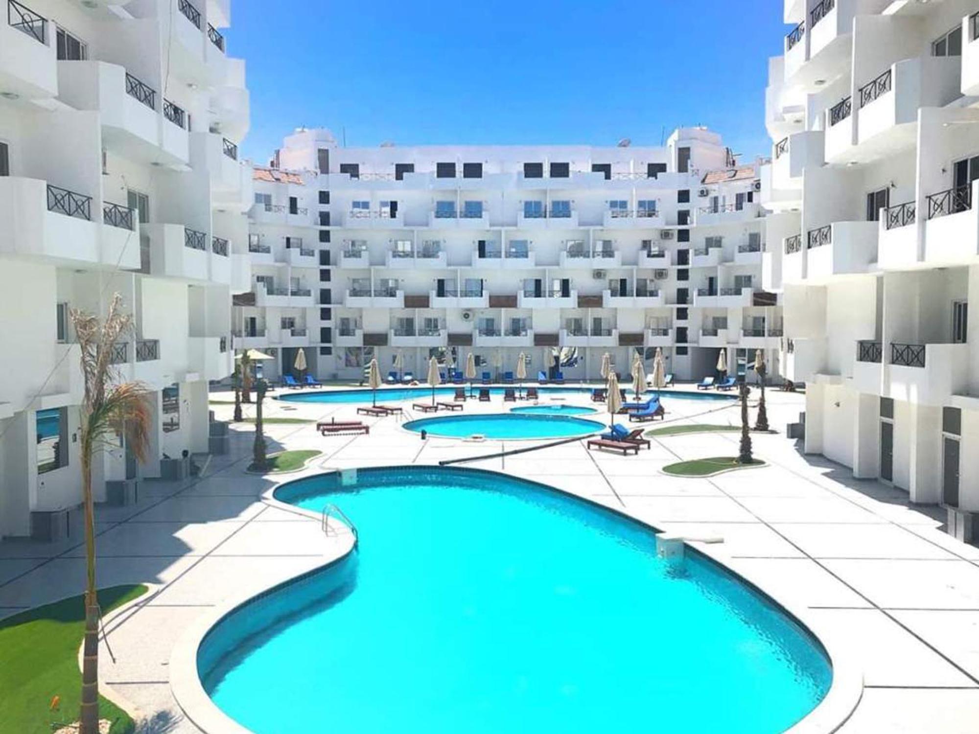 Apartments Near Dolce Vita - Redsealine Hurghada Ngoại thất bức ảnh